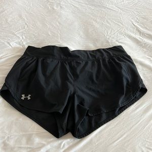 Under armour 2.5 inch fitted running shorts